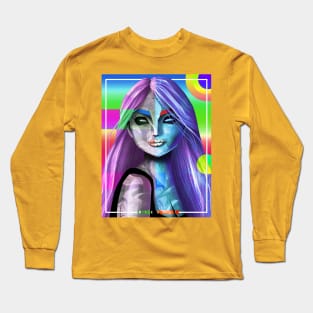 katryne layne abstrack version 2 Long Sleeve T-Shirt